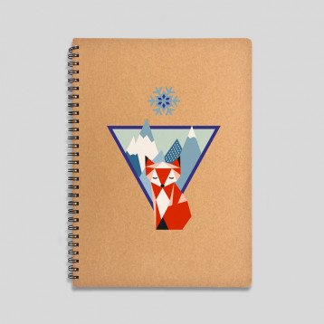 Mountain fox notebook Mountain fox notebook