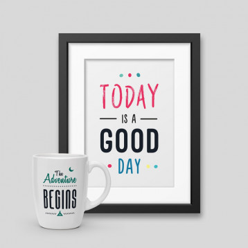 Pack Mug + Framed poster Pack Mug + Framed poster